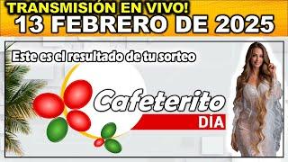 CAFETERITO DÍA: Resultado CAFETERITO TARDE JUEVES 13 de Febrero 2025