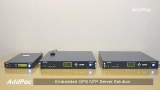 Embedded GPS NTP(Network Time Protocol) Server Solution (GPS NTP 서버 솔루션) | AddPac