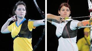 Anastasia Pavlova v Alexandra Mirca – recurve women's bronze | Nimes 2014 Indoor Championships