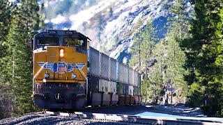 Extreme Mountain Railroading in Northern California's Donner Pass