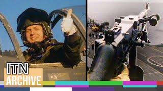 Falklands War | First Combat Footage Shown on TV | Belgrano Sinking and HMS Sheffield Hit (1982)
