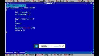 How to run command line arguments programs | Turbo c++ | C/C++