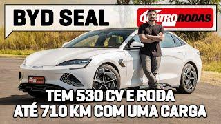 BYD Seal: roda 710 KM POR CARGA, tem DESEMPENHO DE PORSCHE e custa R$ 296.800