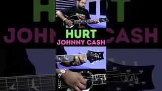 Hurt - Johnny Cash #shorts #guitarlesson #easyguitar #guitar #music #guitarchords #easyguitarsong