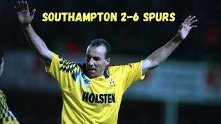 Southampton 2-6 Tottenham Hotspur - FA Cup 5th Round Replay 1994/95