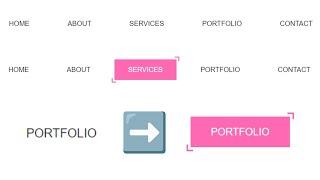 How to Create Animated Navbar in HTML and CSS only