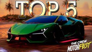 Top 5 Hypercars with Pro Settings | The Crew Motorfest