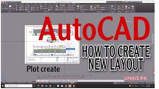 AutoCAD How to Create Layouts - New Layout Tutorial for Biginners #Autocad #photoshop #3dsmax