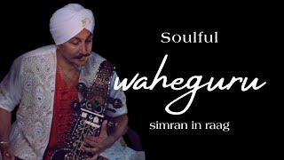 Soulful Live Waheguru Simran | Calm | by Prof Surinder Singh Yogi of Sound in Raag Dhanasri