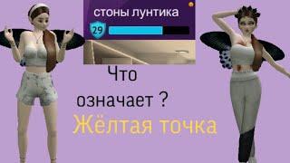 Что означает️желтая точка?Её надо боятся?Chereshok