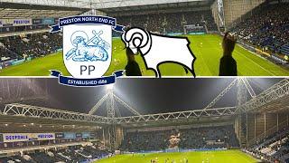 A point on the road! Ft spudbros! Preston vs Derby County vlog