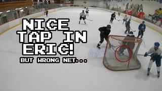 6am Britannia Hockey | November 28th, 2024 | Nice tap in Eric!