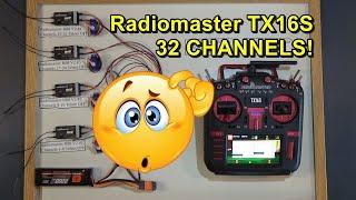 Radiomaster TX16S - How To Use Every Output Channel.