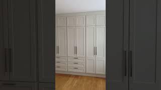 Bedroom cabinets before & after. #artist #art #kitchen #kitchendesign #woodworking