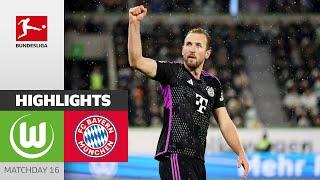 Bayern Stays In Contention! | Wolfsburg - FC Bayern München 1-2 | Highlights | MD16–Bundesliga 23/24