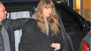 Taylor Swift Caught Outside Jason Kelce House With Travis Kelce in Kansas City 25th November 2024