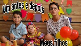 Meus filhos mãe de três ️️