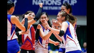 Pure Joy!  Philippines Women's Team Celebrates Historic Win | Close-Up Fancam | AVC 2025
