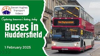 Buses in Huddersfield 1 February 2025