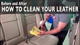 How To Clean Your Leather Seats with Lexol on Everyman Driver