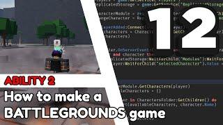 How to make a BATTLEGROUNDSGAME on ROBLOX