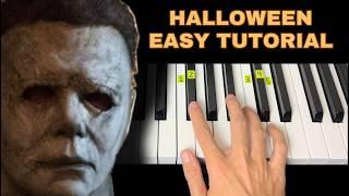 How to Play The Halloween Theme on the Piano Made Easy