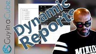 Dynamic Power BI reports using Parameters