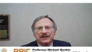 Professor Michael Boskin, Hoover Institution, Stanford University