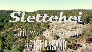 #Slettehei #Grillhytta_Kostøl #Kristiansand #Norge #Norway by Drone 4K