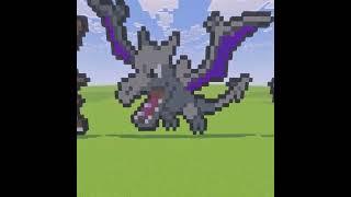 Minecraft Pixel Aerodactyl Sprite 142 #minecraft #pokemon #pixel #pixelart