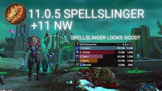 Spellslinger looks viable?? | +11 Necrotic Wake | TWW S1 Arcane Mage 11.0.5