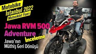 Jawa RVM 500 Adventure İnceleme | Motobike İstanbul Fuarındayız