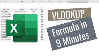 Excel VLookup Formula in 8 Minutes [VLookup in Excel]