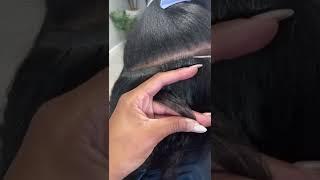 How to install tape in hair extensions?