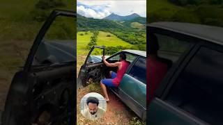 Car falling off the cliff || Reaction #shorts