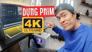 Dựng phim 4K với mọi cấu hình máy tính 2023 