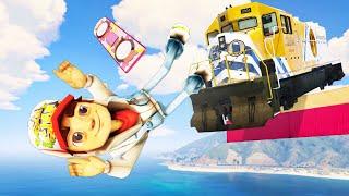 Jake in GTA 5: Crazy Ragdolls [Subway Surfers] - Episode 26