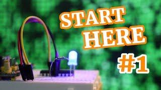 Your first microcontroller project!