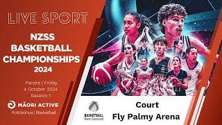 Main Court Day 5 - SESSION 1 | SECONDARY SCHOOLS NATIONAL CHAMPS 2024 | Basketball