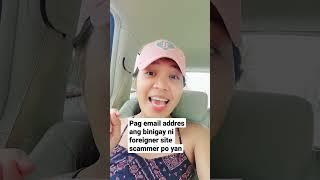 pag email address ang binigay scamer po yan...