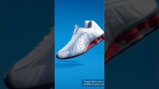 New Nike Shox R4 ‘Comet Red’ Fortnite X Nike #gaming #shorts