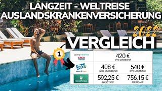 Beste Langzeit Auslandskrankenversicherung Vergleich: YoungTravellers / STA Travel / HanseMerkur!