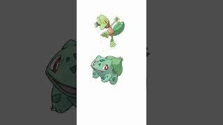 Treecko vs Bulbasaur