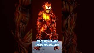 Marvel's Ultimate Alliance 2 PS5 - All Costumes (DLC Characters Included)