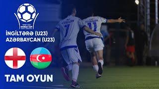 Azərbaycan (U23)-İngiltərə (U 23) Pley-off (Minifutbol üzrə Dünya Çempionatı 2024)