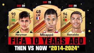 THIS IS HOW FIFA LOOKED 10 YEARS AGO VS NOW!  ft. Mbappe, Neymar, Ronaldo…