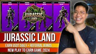 Jurassic Land - Kumikita ako ng Php23 Daily Dito | Stable & Passive Income | New P2E 2024