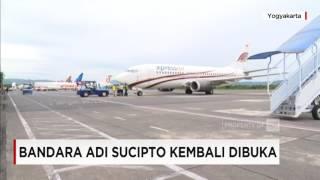 Sempat Ditutup, Bandara Adi Sucipto kembali Dibuka