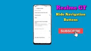 How To Hide Navigation buttons in Realme GT, Realme GT Main Navigation buttons Hide Keise Kare,