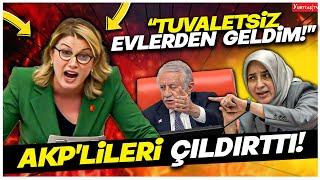 CHP'li Asu Kaya Mecliste AKP'li Özlem Zengini Hedef Alınca Meclis Karıştı! Konu: Yoksulluk